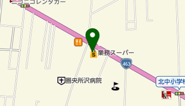 業務スーパー 小手指店の地図画像