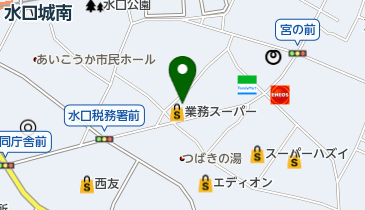 業務スーパー 水口店の地図画像