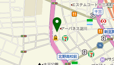 業務スーパー 十三店の地図画像