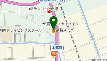 業務スーパー 八尾志紀店の地図画像