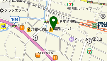 業務スーパー 福知山駅南店の地図画像