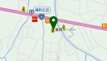 業務スーパー 篠店の地図画像