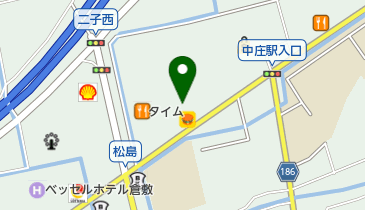 業務スーパー エブリイ中庄店の地図画像