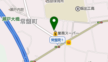 業務スーパー 坂出店の地図画像