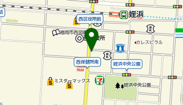 ニッポンレンタカー 姪浜駅前の地図画像