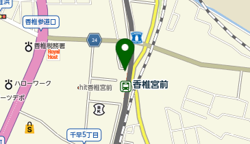 ニッポンレンタカー 香椎宮前駅の地図画像