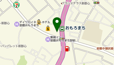 ニッポンレンタカー おもろまち駅前の地図画像