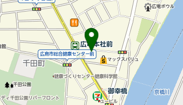 ニッポンレンタカー 千田町の地図画像