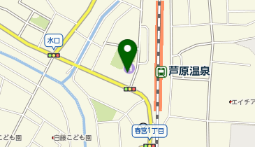 ニッポンレンタカー 芦原温泉駅前の地図画像