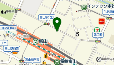 ニッポンレンタカー 富山駅北口の地図画像