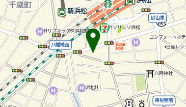 ニッポンレンタカー 浜松駅南口の地図画像