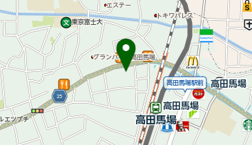 ニッポンレンタカー 高田馬場駅前の地図画像