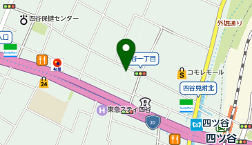 ニッポンレンタカー 四谷の地図画像