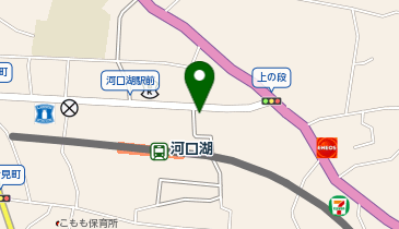 ニッポンレンタカー 河口湖駅前の地図画像