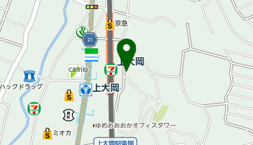 ニッポンレンタカー 上大岡駅東口の地図画像