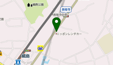 ニッポンレンタカー 綱島駅前の地図画像
