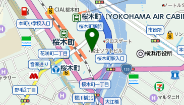 ニッポンレンタカー 桜木町みなとみらいの地図画像