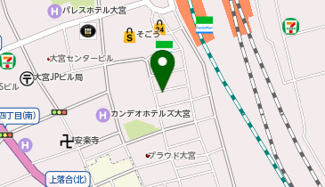 ニッポンレンタカー 大宮駅西口の地図画像