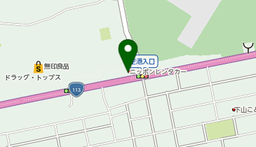 ニッポンレンタカー 新潟空港の地図画像
