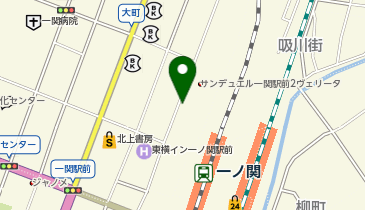 ニッポンレンタカー 一関の地図画像