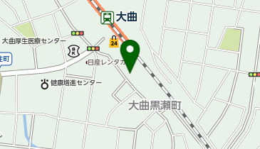 ニッポンレンタカー 大曲の地図画像