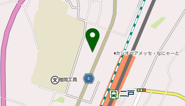ニッポンレンタカー 二戸駅西口の地図画像