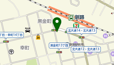 ニッポンレンタカー 釧路駅前の地図画像