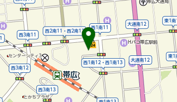 ニッポンレンタカー 帯広駅前の地図画像