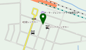 ニッポンレンタカー 新函館北斗駅前の地図画像