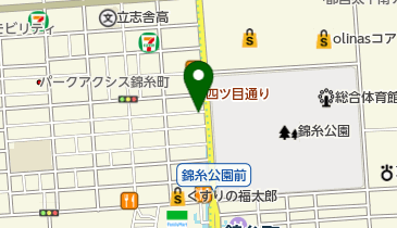 三井のカーシェアーズ リパーク錦糸町駅前(自転車可)の地図画像