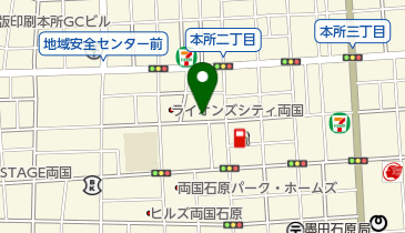 三井のカーシェアーズ リパーク本所2丁目第2(自転車可)の地図画像