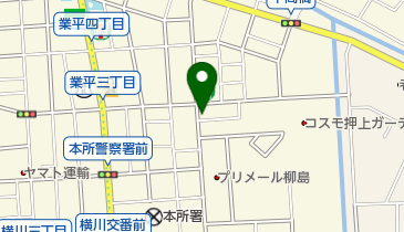 三井のカーシェアーズ リパーク業平5丁目(自転車可)の地図画像