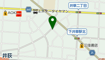 三井のカーシェアーズ リパーク井草2丁目(自転車可)の地図画像