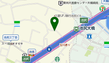 三井のカーシェアーズ 池尻大橋駅前第4(自転車禁止)の地図画像