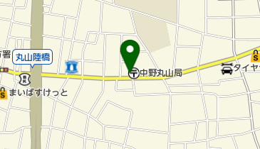 三井のカーシェアーズ リパーク中野丸山1丁目(自転車禁止)の地図画像