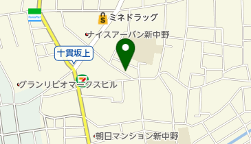 三井のカーシェアーズ リパーク中野本町4丁目第2(自転車可)の地図画像