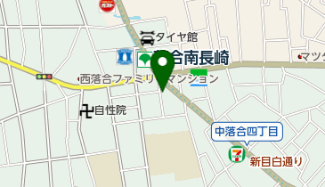 三井のカーシェアーズ リパーク落合南長崎駅前の地図画像