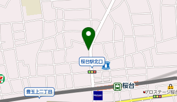 三井のカーシェアーズ リパーク桜台4丁目第2(自転車禁止)の地図画像