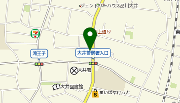 三井のカーシェアーズ リパーク大井5丁目第3(自転車可)の地図画像