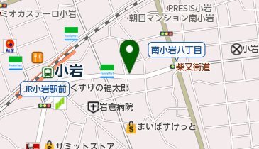 三井のカーシェアーズ リパーク小岩駅南口第5(自転車可)の地図画像