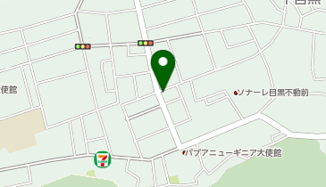 三井のカーシェアーズ リパーク下目黒5丁目第2(自転車可)の地図画像