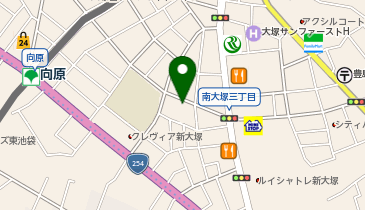 三井のカーシェアーズ プラウドフラット新大塚(自転車禁止)の地図画像