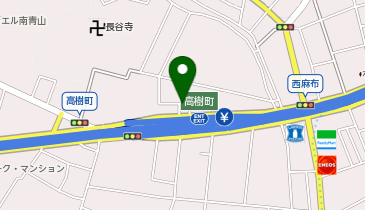 三井のカーシェアーズ リパーク西麻布2丁目第3(自転車可)の地図画像