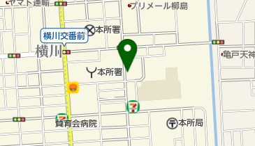 三井のカーシェアーズ リパーク横川5丁目(自転車可)の地図画像