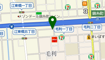 三井のカーシェアーズ リパーク江東橋5丁目(自転車可)の地図画像