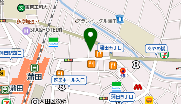 三井のカーシェアーズ リパーク蒲田5丁目第7(自転車可)の地図画像