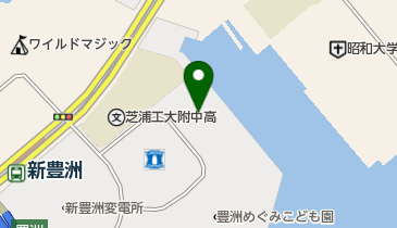 三井のカーシェアーズ キャナルプレイス豊洲(自転車禁止)の地図画像
