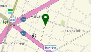 三井のカーシェアーズ リパーク瀬田3丁目(自転車可)の地図画像