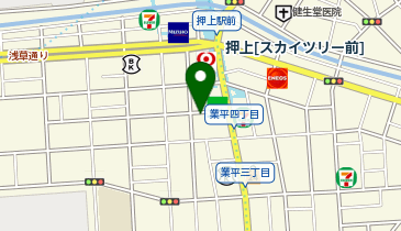 三井のカーシェアーズ リパーク業平3丁目第4(自転車可)の地図画像