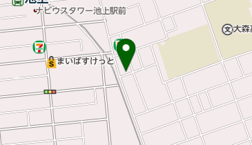 三井のカーシェアーズ リパーク西蒲田2丁目(自転車可)の地図画像